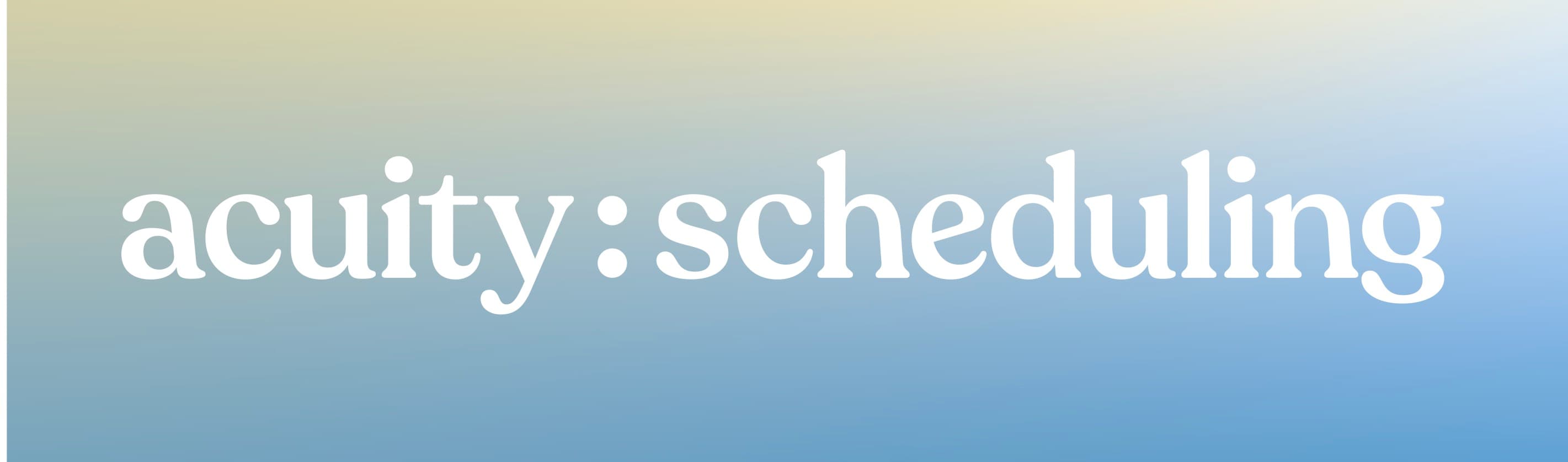 Acuity Scheduling preview
