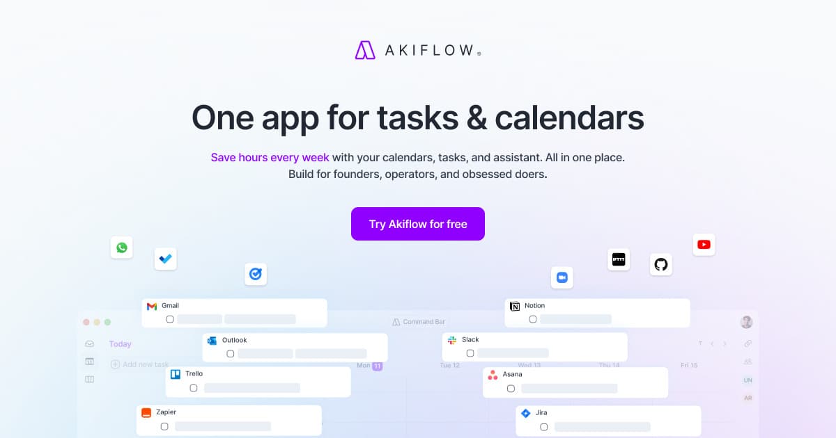 Akiflow preview