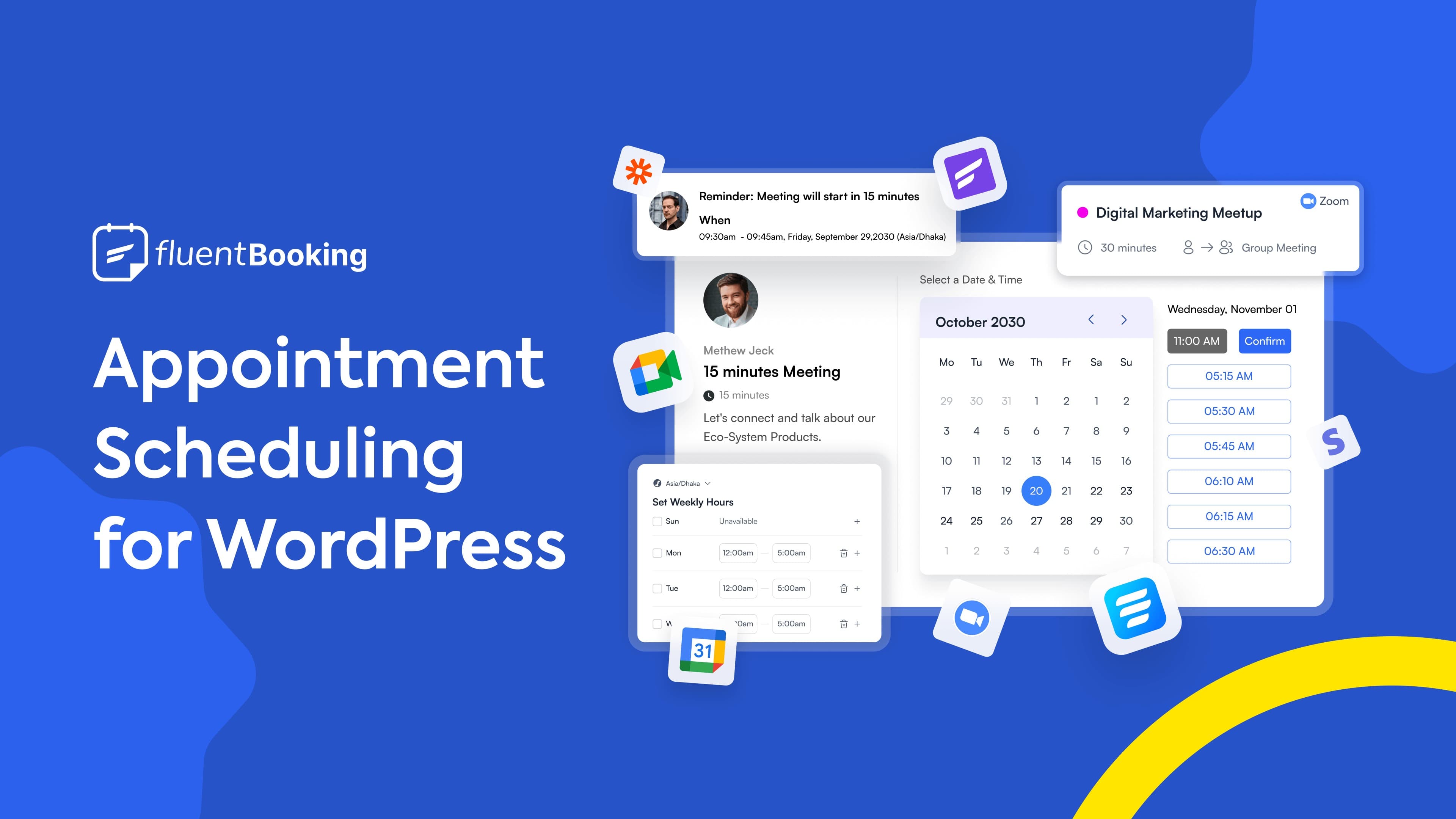 FluentBooking preview
