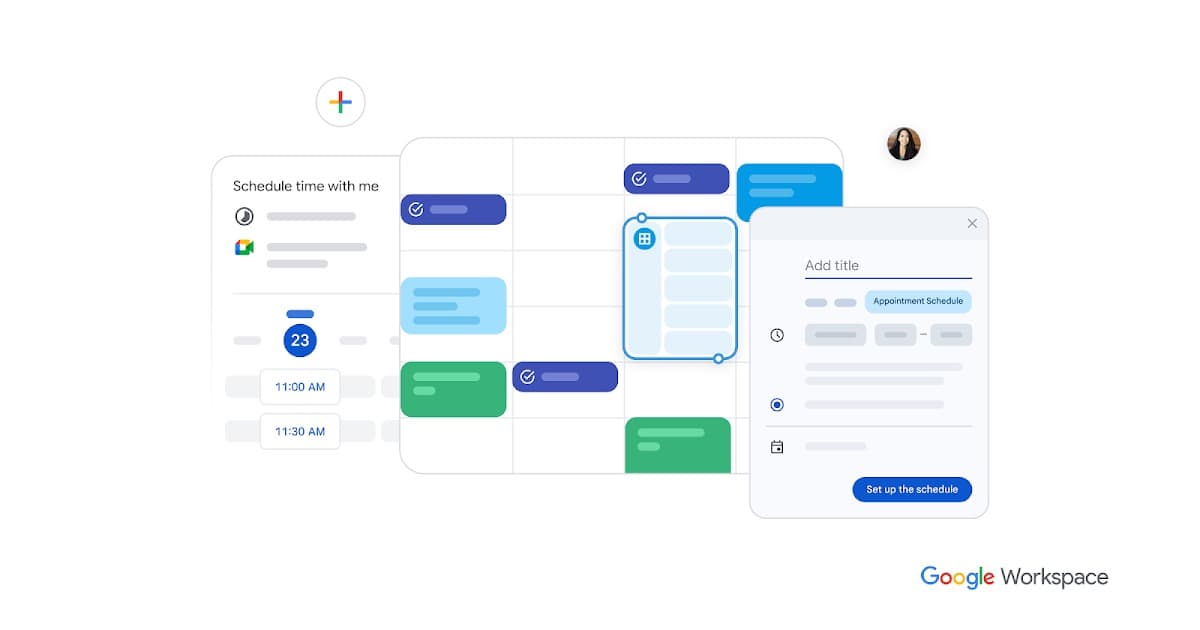 Google Scheduling preview