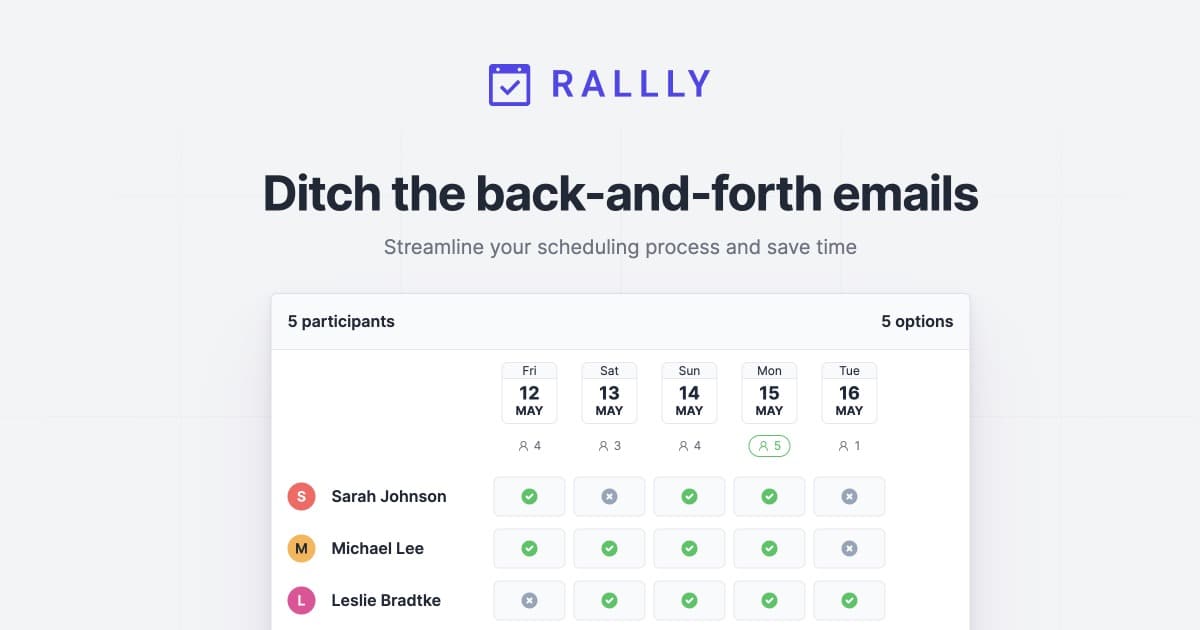 Rallly preview