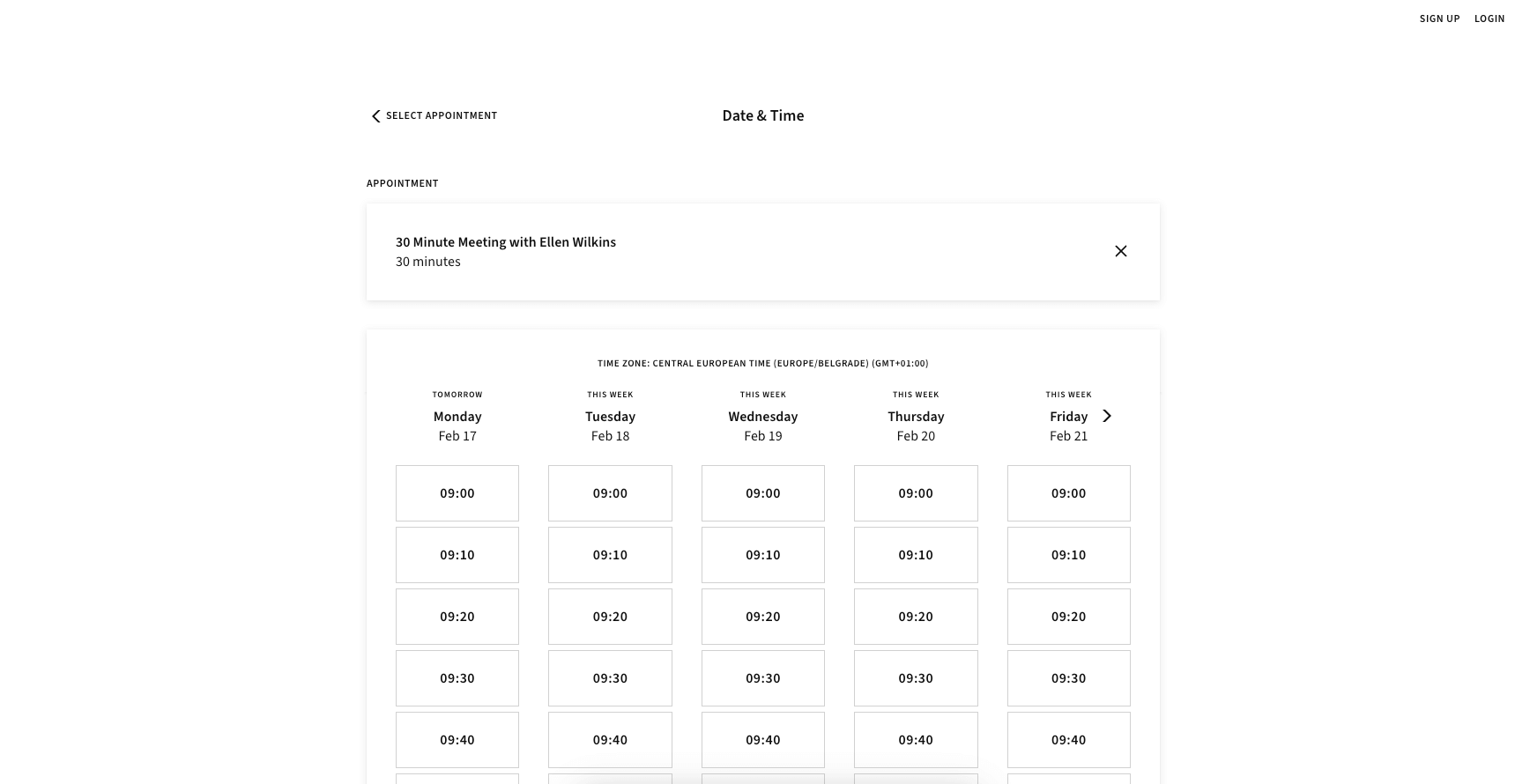 Acuity Scheduling